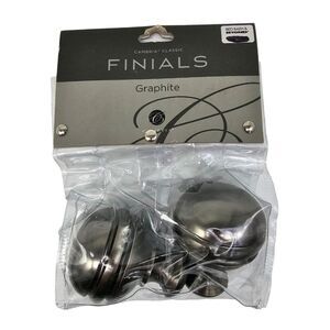 Cambria Classic Finials 5/8" Satin White